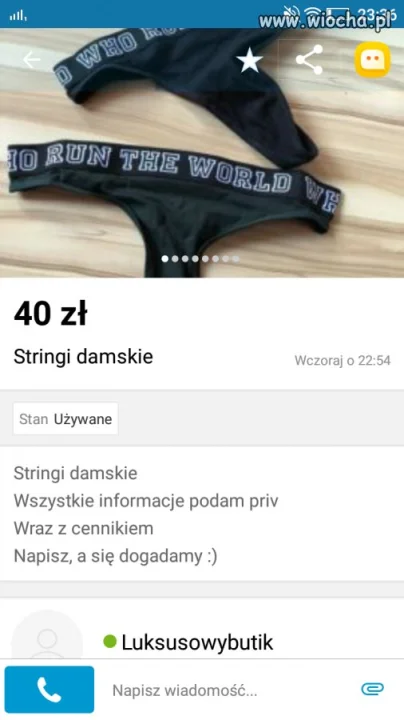 I ktoś kupi??? Używane...
