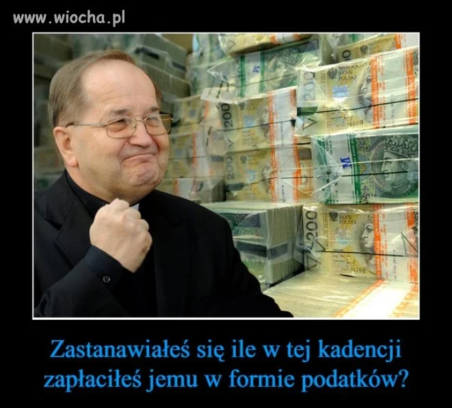 Pomyśl ile ten "rząd" przekazał Twojej kasy