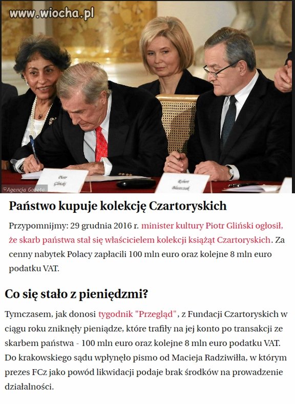 Wiecie czemu wybuchła afera