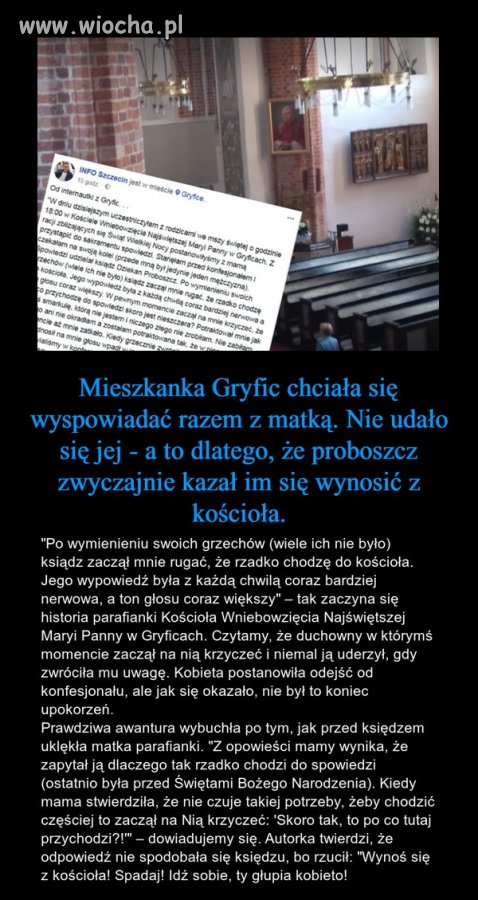 A mówią że kościół