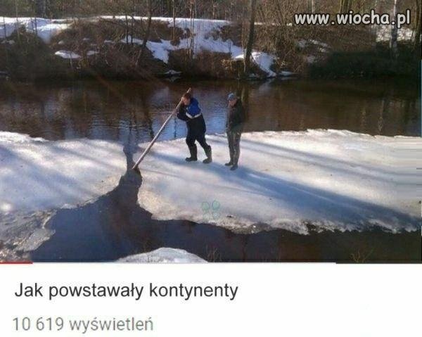 Jak powstały kontynenty