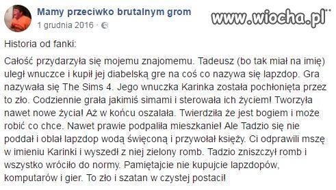 Nie kupujcie lapzdopów