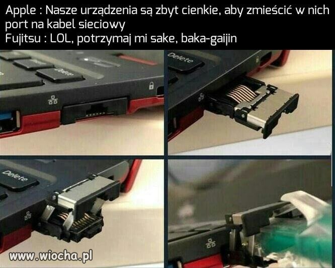 Port na kabel