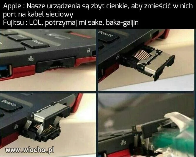 Port na kabel