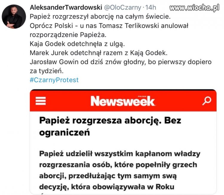 Niestety kościół w Polsce rządzi się własnymi prawami