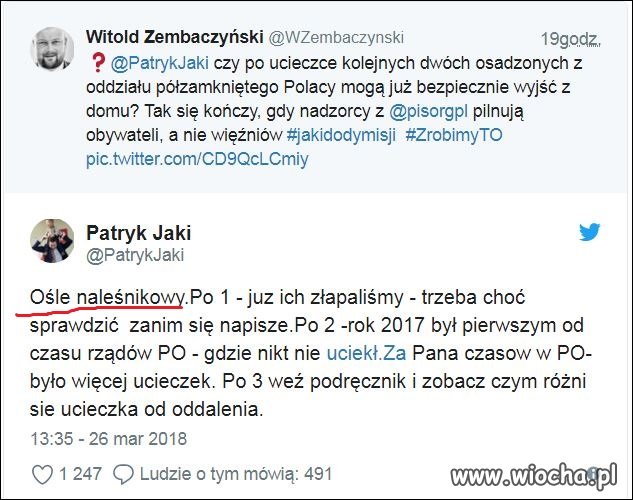 Minister do posła