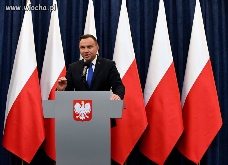 Płomienne przemówienie prezydenta