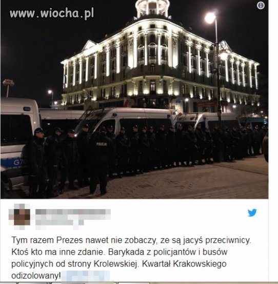A wszystko po to, żeby się prezes nie porzygał