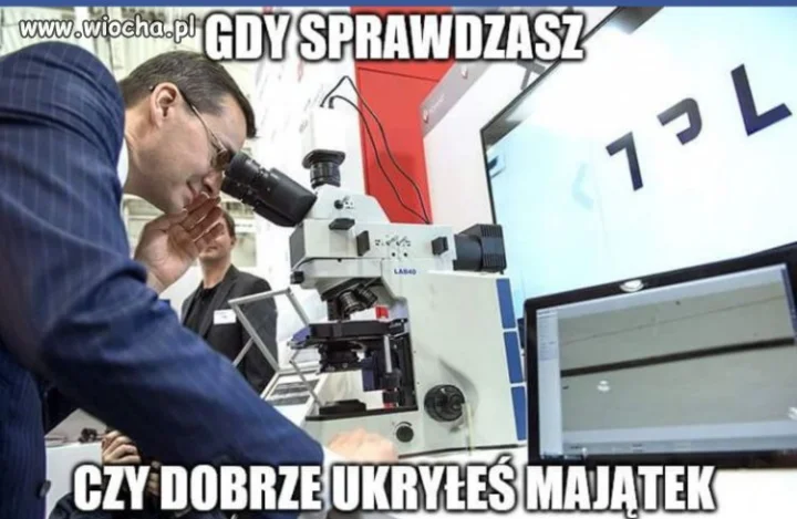 Z życia premiera.