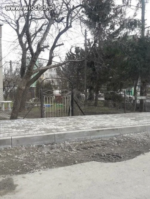 Mamy nowy chodnik 