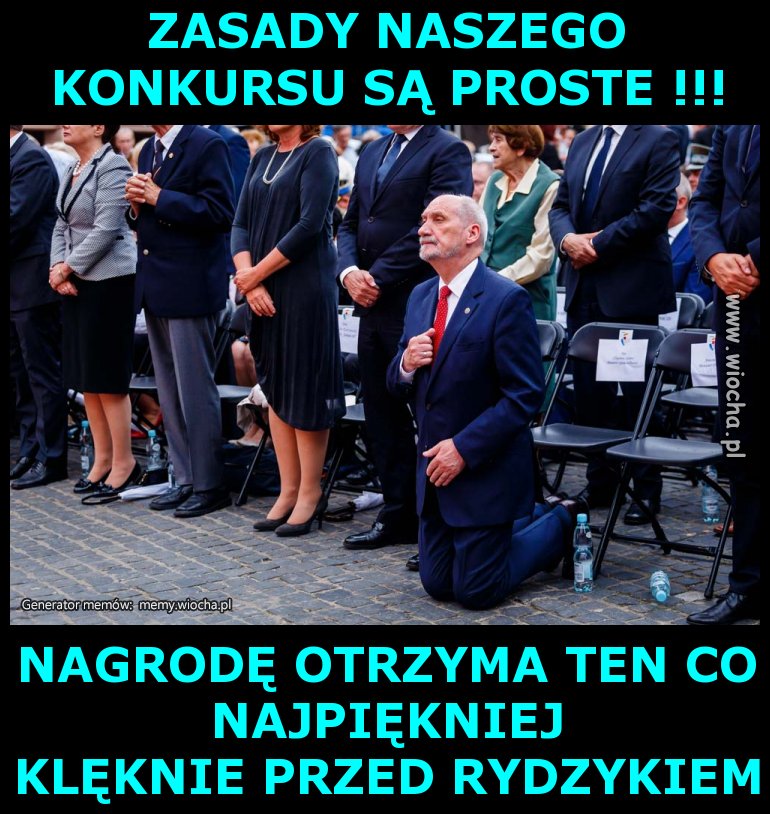 ZASADY NASZEGO KONKURSU SĄ PROSTE !!!