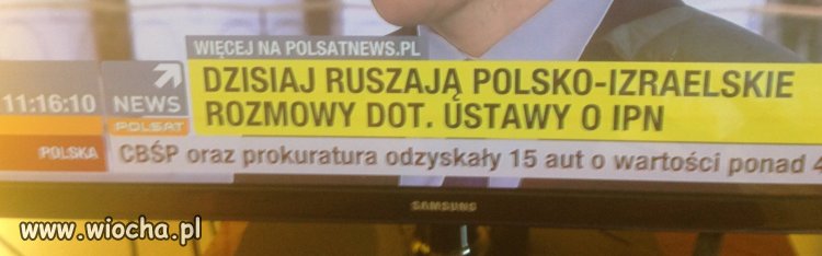 Obcy rząd ingeruje w sprawy naszego prawa -Wiocha
