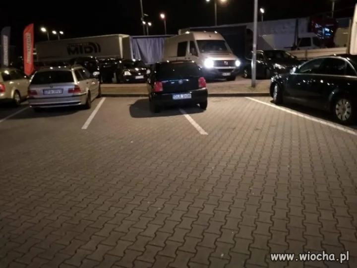 Król parkingu pozdrawia
