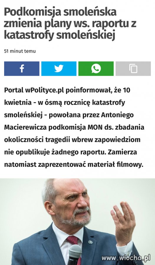 Brak dowodów na zamach to filmy prezentują 
