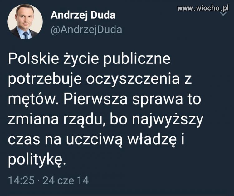 Trudno tu Prezydentowi racji nie przyznać. 