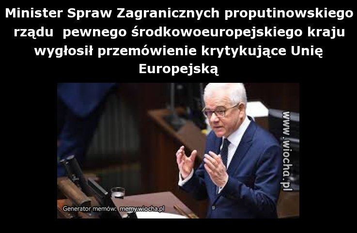Minister Spraw Zagranicznych proputinowskiego