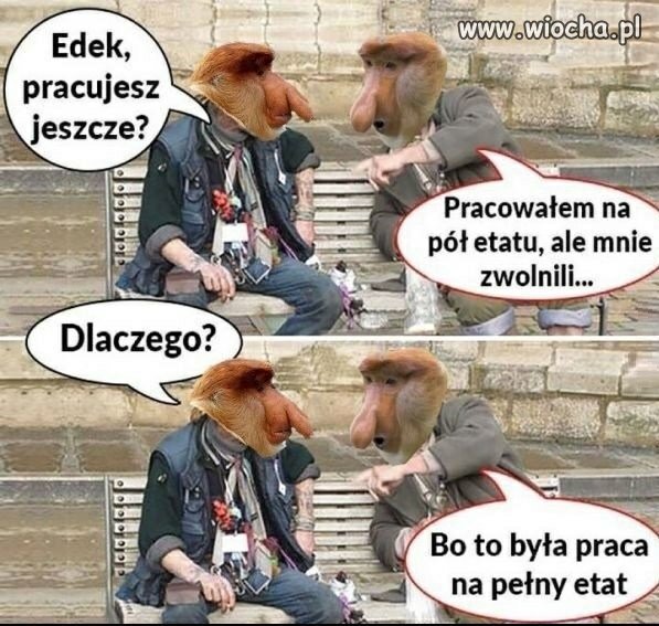 Na pół etatu