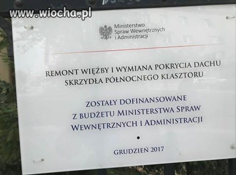 Błaszczak sowicie