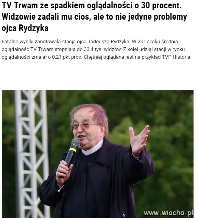 A czego on się spodziewał...???