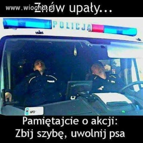 Lato się zbliża i groźne upały