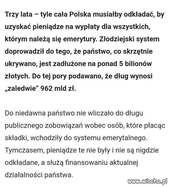 Zadłużenie państwa
