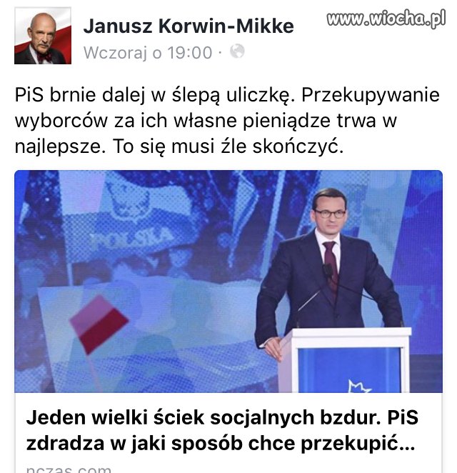 Ściek socjalnych bzdur