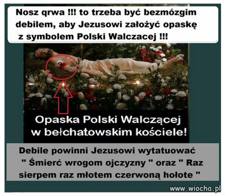 Oprócz tego powinna być dziara