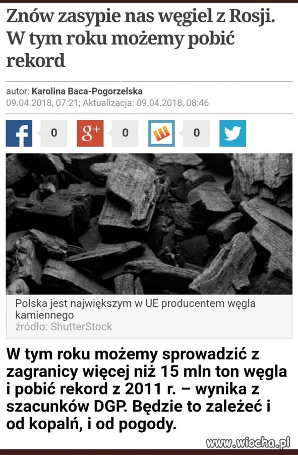 A co na to górnicy 