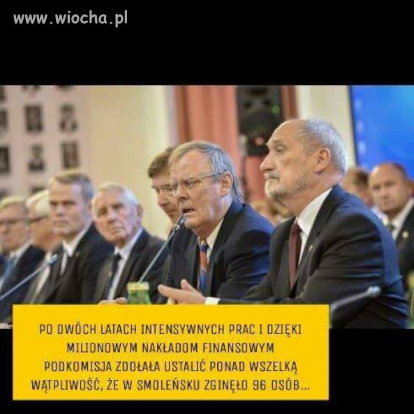 Ogromny sukces komisji Macierewicza !!!