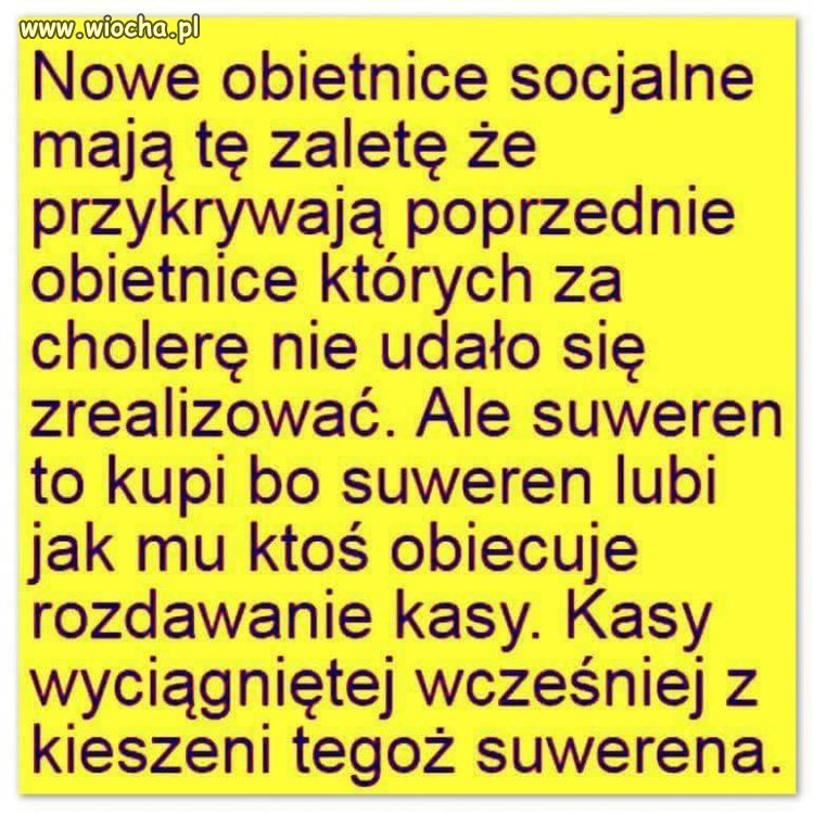 Nowe obietnice