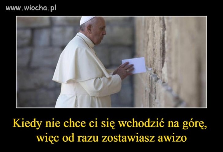 Albo gdy już wiesz, że tam na górze nikt nie ...