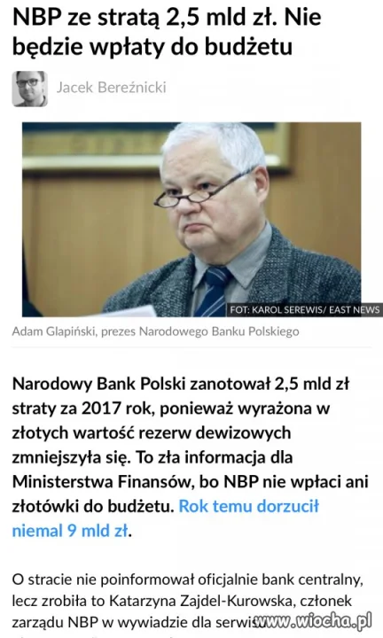 Następna dobra wiadomość 