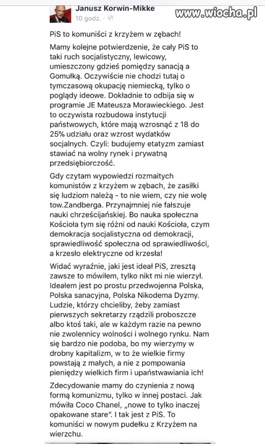 Źle się to skończy...