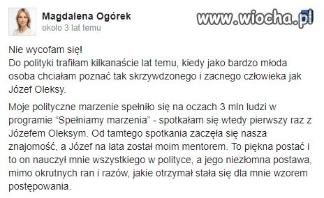 Olin byłby dumny