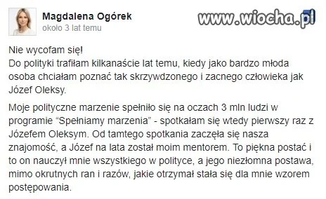 Olin byłby dumny