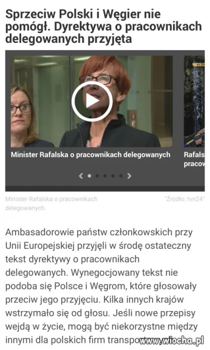 Polska i Węgry czyli skuteczność w UE