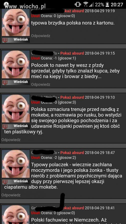 Jest wiocha