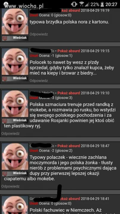 Jest wiocha