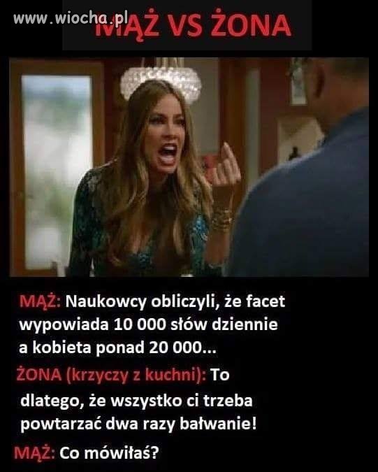 Co mówiłaś?