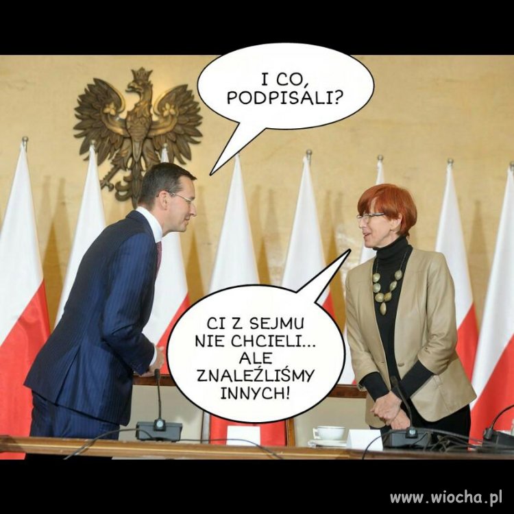 A co tam ... ważne, żeby był podpis