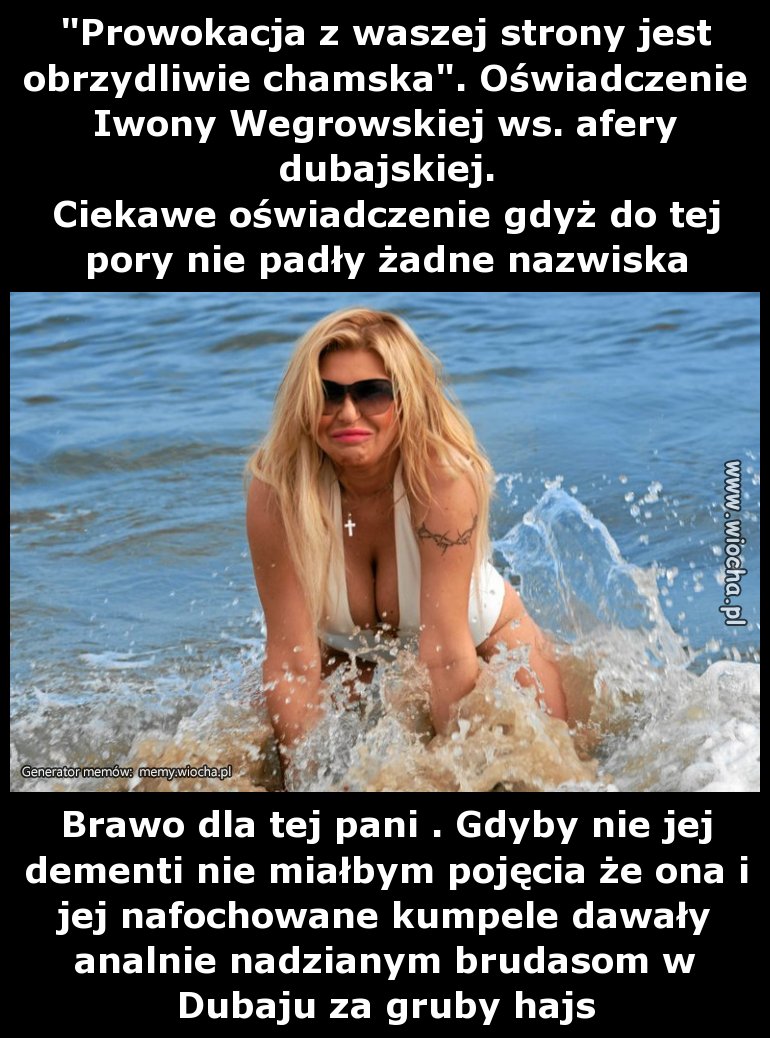"Prowokacja z waszej strony jest obrzydliwie