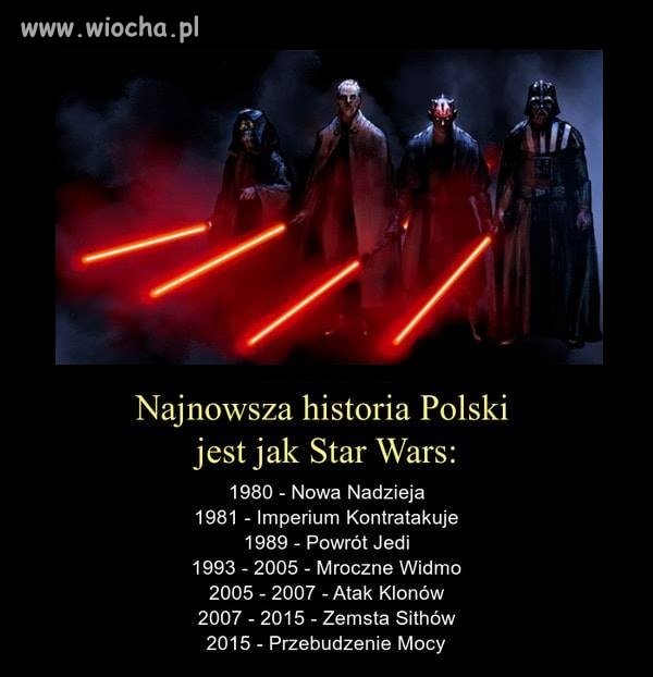 Ciemna strona mocy...