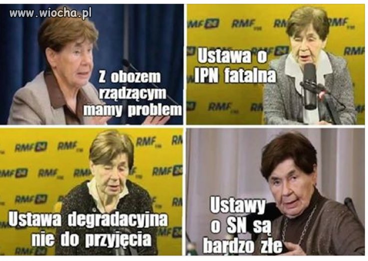 Co za lewaczka pewnie do UB donosiła...