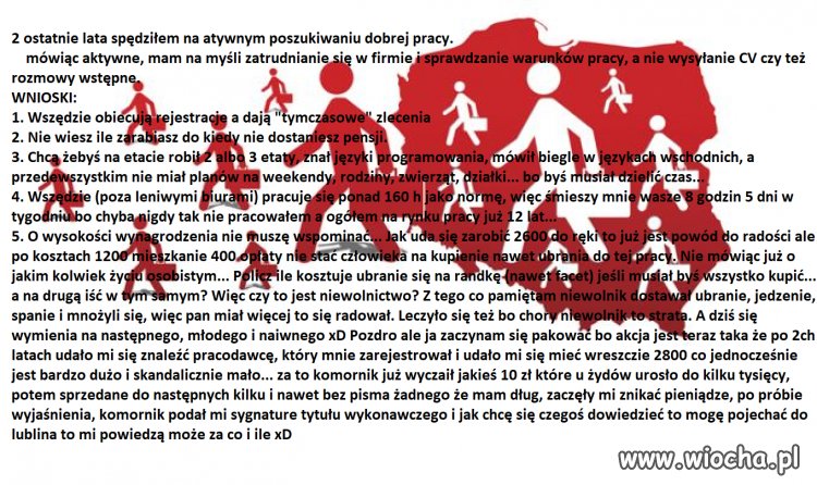 Jak ktoś zapyta czemu, to każdy ma swoją historię.