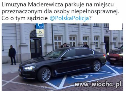 Słyszał,ktoś żeby kierowca prawych i sprawiedliwych