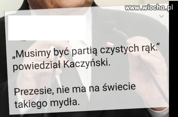 Pięknie podsumowane słowa Kaczyńskiego