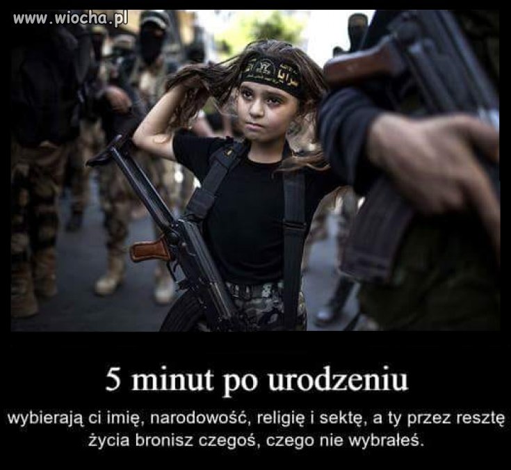 Warto się czasem nad tym zastanowić... 