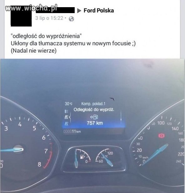 Odległość od 
