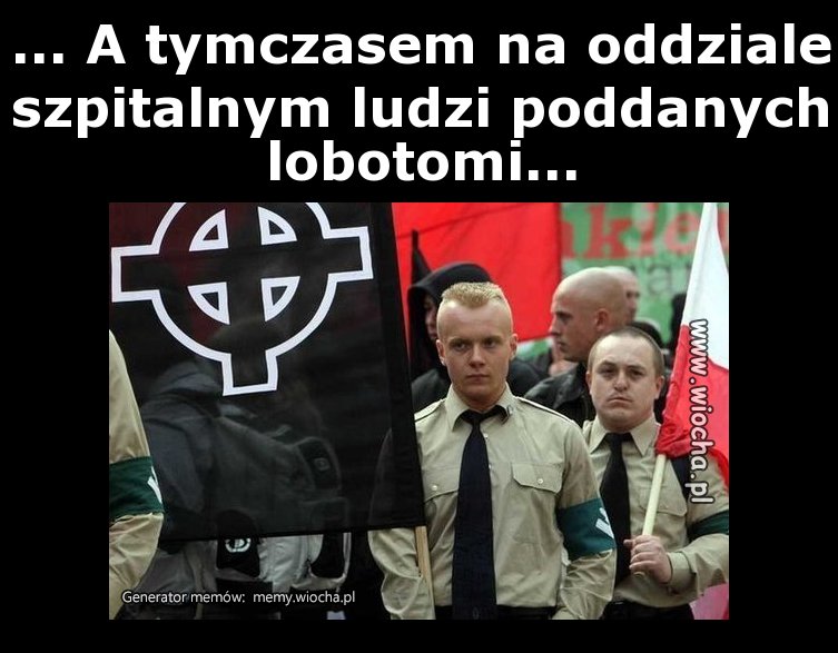 ... A tymczasem na oddziale szpitalnym ludzi