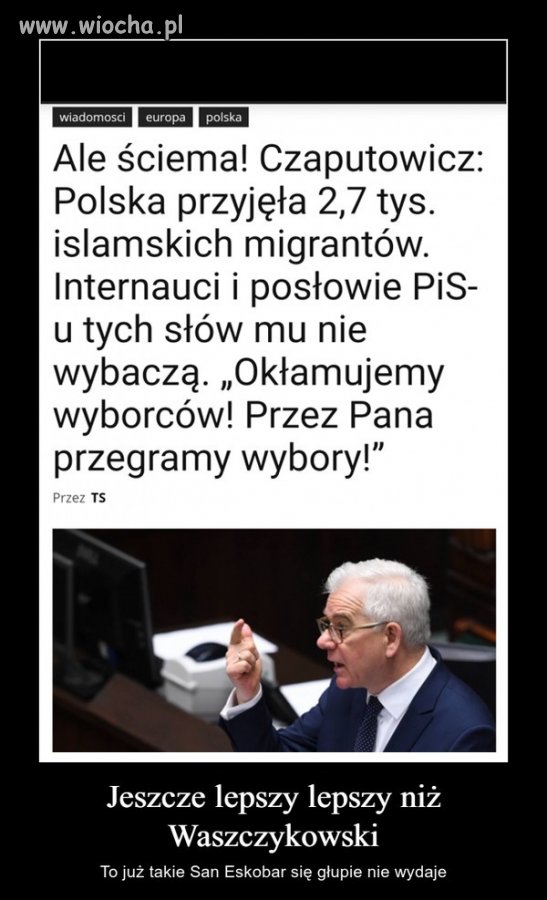 Oni tam wszyscy po jednych pieniądzach ...